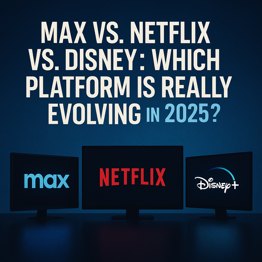 Max vs Netflix vs Disney+ in 2025