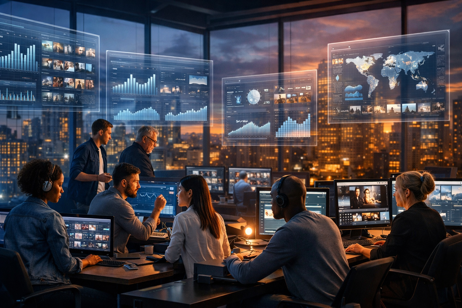 Streaming platforms market analysis and viewer trends visualization for 2026